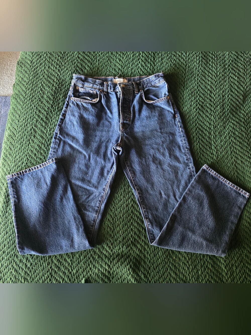 Madewell | The Longline Straight Jean | 27 | Euc
